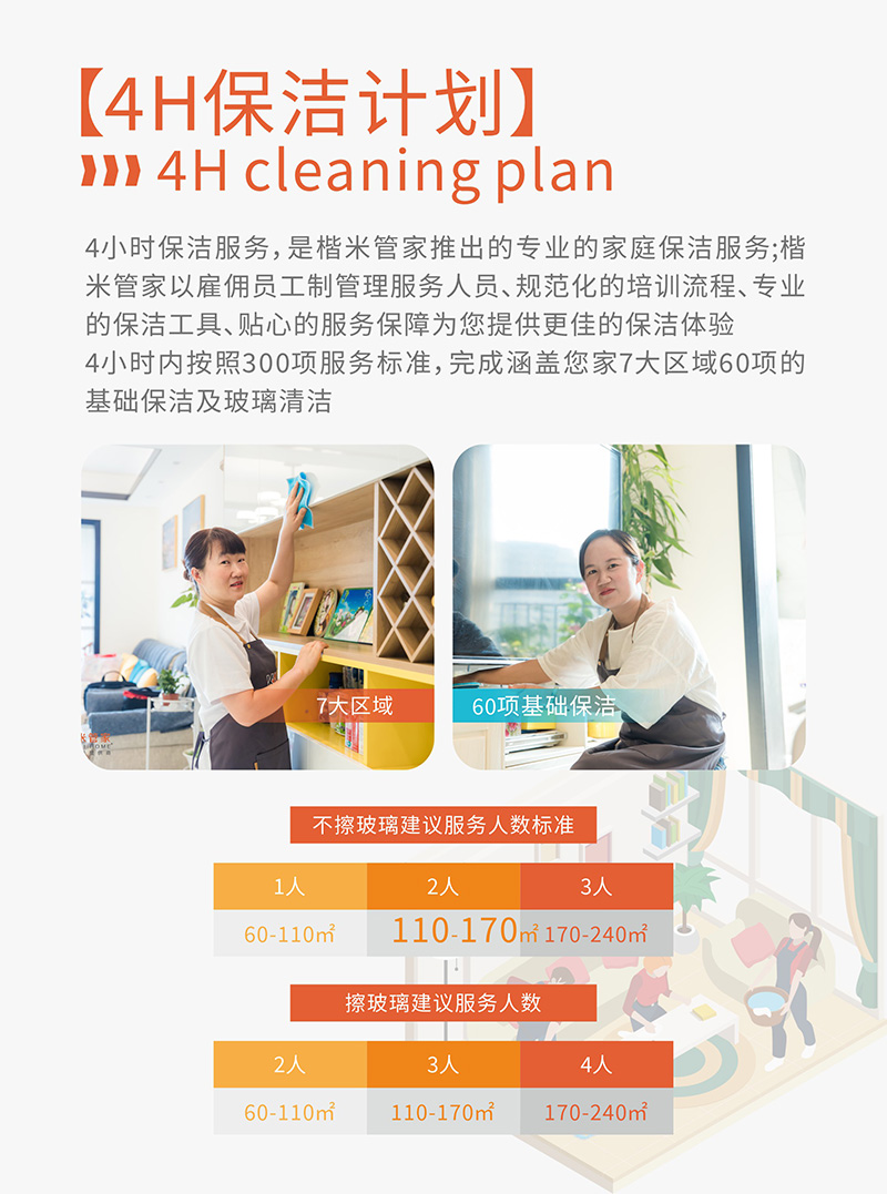 4H保洁计划